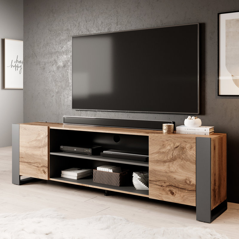 Orren Ellis Rickeisha TV Stand for TVs up to 85" & Reviews Wayfair